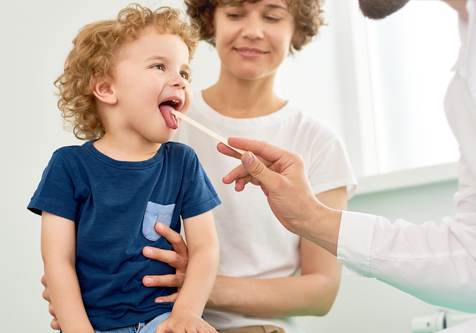 Child Getting Checkup